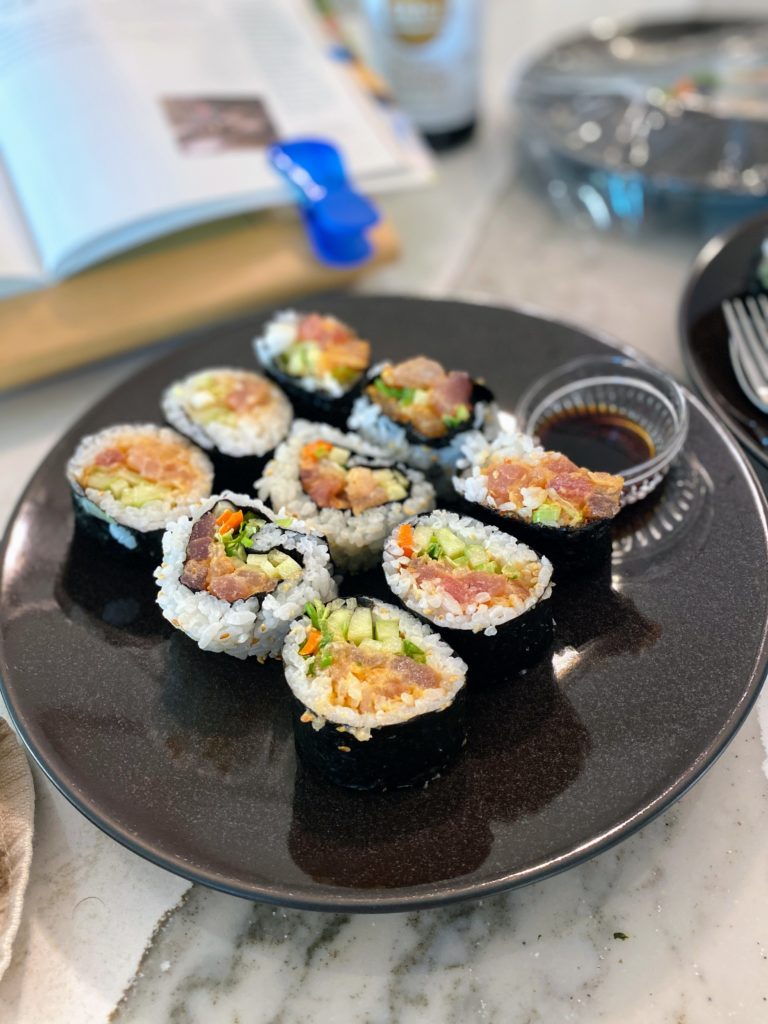 Spicy tuna rolls
